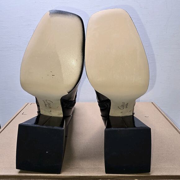 Karter Faux Leather Boots Size 6 -Black- **Rep Box** - Picture 5 of 8